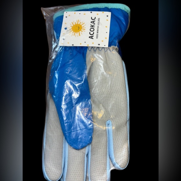 Acokac Kids Winter Gloves New Size L - Picture 7 of 7